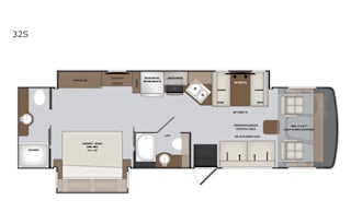 33 ft motorhome - sleeps 6