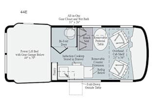 Winnebago Revel 4X4|Off-Grid Van| AC | Heater