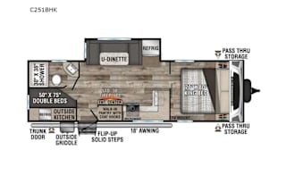 2021 KZ Connect 27’ Bunkhouse