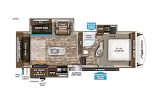 Spacious 2018 Grand Design Reflection Fifth Wheel