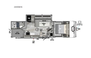 Huge, Light, & Fully Stocked - 2025 Ozark 2690BHK