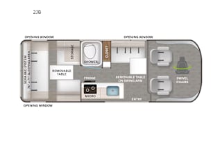 2024 Thor Motor Coach Twist Campervan Model 2JB