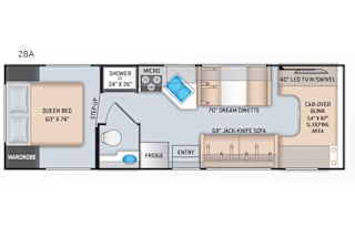 2020 Thor Motor Coach Four Winds 28A