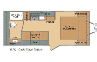 2016 Shasta RVs Oasis 18FQ