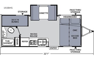 2020 Coachmen RV Apex Nano 193BHS