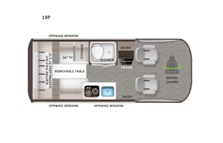2022 Thor Motor Coach Tranquility 19P