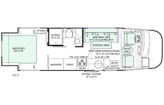 2016 Thor Motor Coach Vegas 25.2 with solar