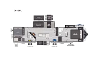 2024 Keystone RV Cougar 364BHL