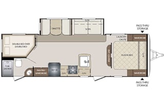 2016 Keystone RV Bullet 272BHS