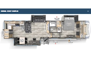 2025 Forest River 33Chef Luxury Camping Delivered