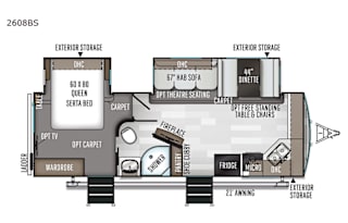 2020 Rockwood Ultra Lite 2608BS - Camp in Luxury!