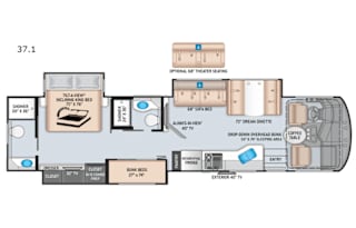 Family Friendly Luxury RV - Sleeps up to 8 Guests