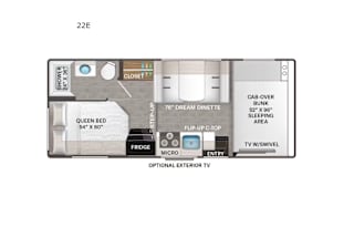 2023 Thor Motor Coach Chateau 22E Chevy