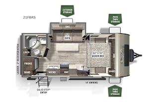 Forest River Flagstaff Microlite Travel Trailer
