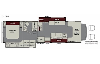 Great 2017 Class C RV, Miles Included, Sleeps 11