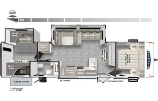 2024 Forest River RV Salem 32BHDSX
