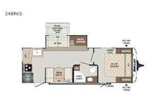 2019 Keystone RV Bullet 248RKS