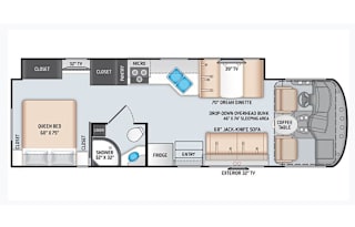 2022 Thor Freedom Traveler A32: Spacious Class A