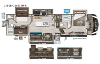 2021 Grand Design 3950BH