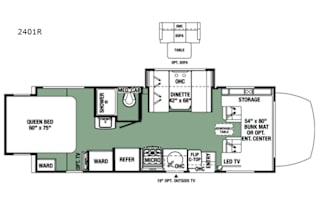 2018 Forest River RV Forester MBS 2401R