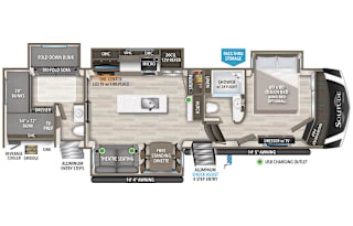 Grand Design Solitude 3740 Bunkhouse 5th Wheel