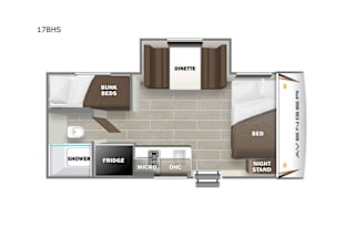 2022 Prime Time RV Avenger LT 17BHS