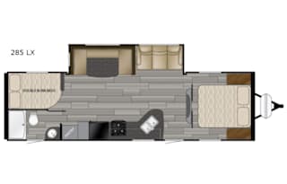 Pet friendly, bunk beds, Prowler 285 LX