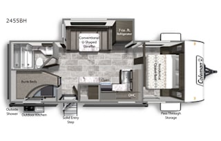 Nick's Coleman 2455bh bunk house