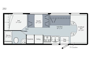 The Coastal Cruiser - 2020 Winnebago Outlook 25J
