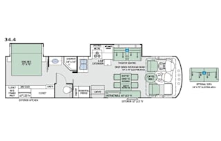 2017 Thor Motor Coach Miramar 34.4
