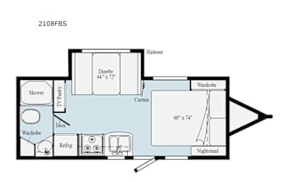 Meet Wade! Easy to tow - 2020 Winnebago Micro Mini