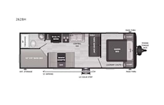 2022 Keystone RV Hideout 262BH