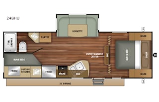 2018 Starcraft Autumn Ridge Outfitter 24BHU