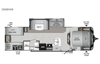 2001 Keystone w/BUNKHOUSE & Outdoor Kitchen!