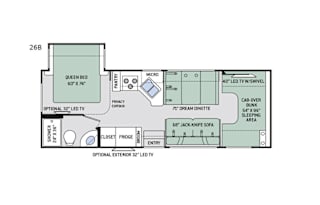 2017 Thor Motor Coach Chateau 26B