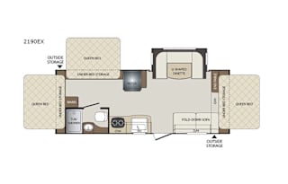 2018 Keystone RV Bullet Crossfire 2190EX