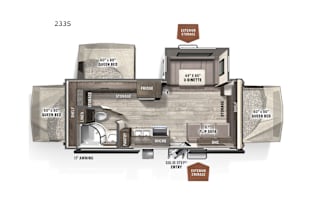 2022 Forest River RV Rockwood Roo 233S