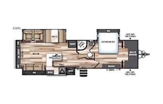 2018 Forest River RV Heritage Glen LTZ 326RL