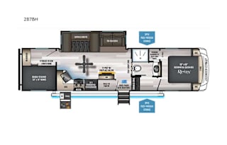 2024 Forest River RV Cherokee Arctic Wolf 287BH