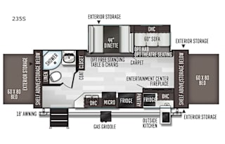 Family Friendly Hybrid Tent Trailer