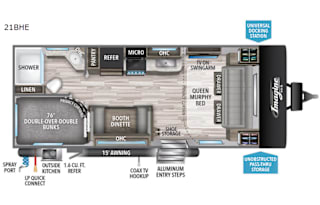 2021 Grand Design Imagine Bunk House