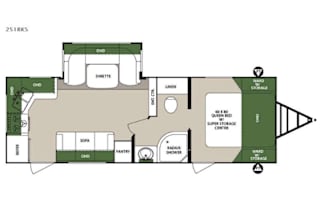 2016 Forrest River Surveyor 251RKS