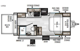 2020 Forest River RV Rockwood GEO Pro 19RB