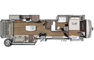 2021 Forest River Ranch PNFL1416