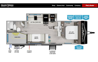 Ponderosa Retreat: 2024 Transcend Xplor BunkHouse