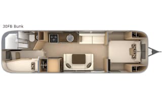 2020 Airstream RV Flying Cloud 30FB Bunk