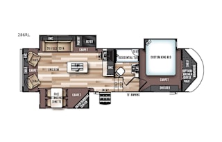 2018 Forest River RV Heritage Glen LTZ 286RL