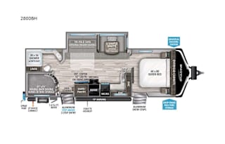 Grand Design 2800 Bunk House