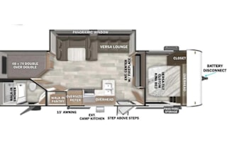 2021 Forest River RV Wildwood 263BHXL