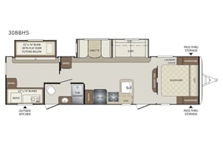 Fully Furnished, loaded RV-Bunkhouse!